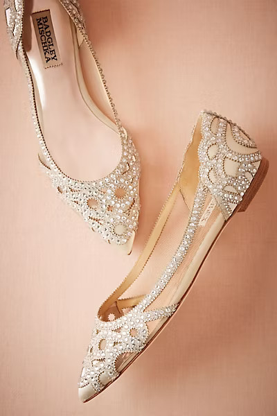 Badgley Mischka Gigi Flats | Anthropologie (US)