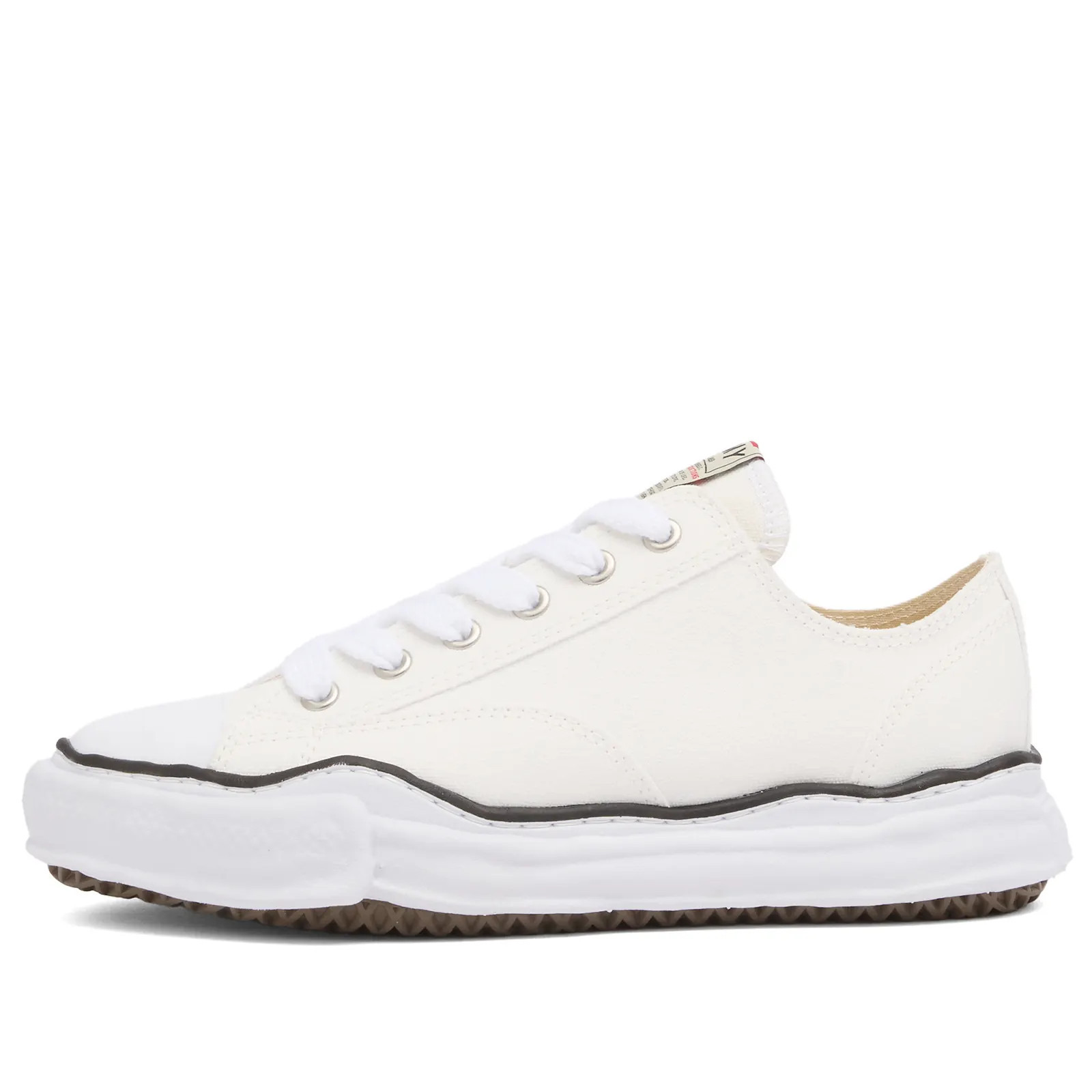 Maison Mihara Yasuhiro Men's Peterson Canvas Low-Top Sneaker White | END. Clothing
