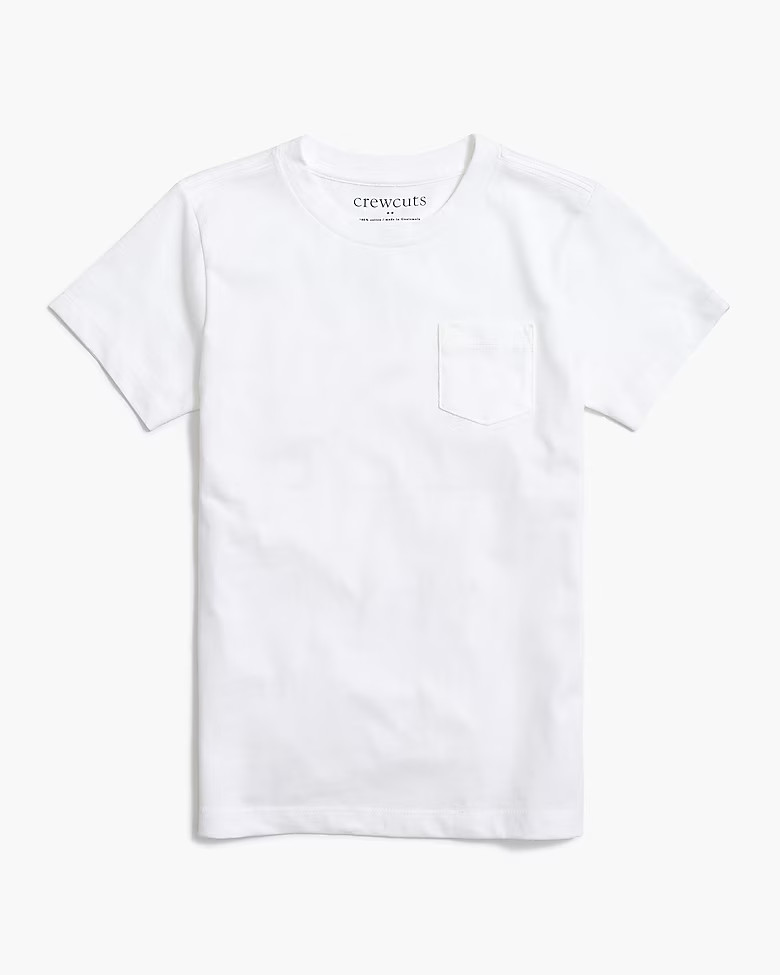 Kids' short-sleeve jersey pocket tee | J.Crew Factory
