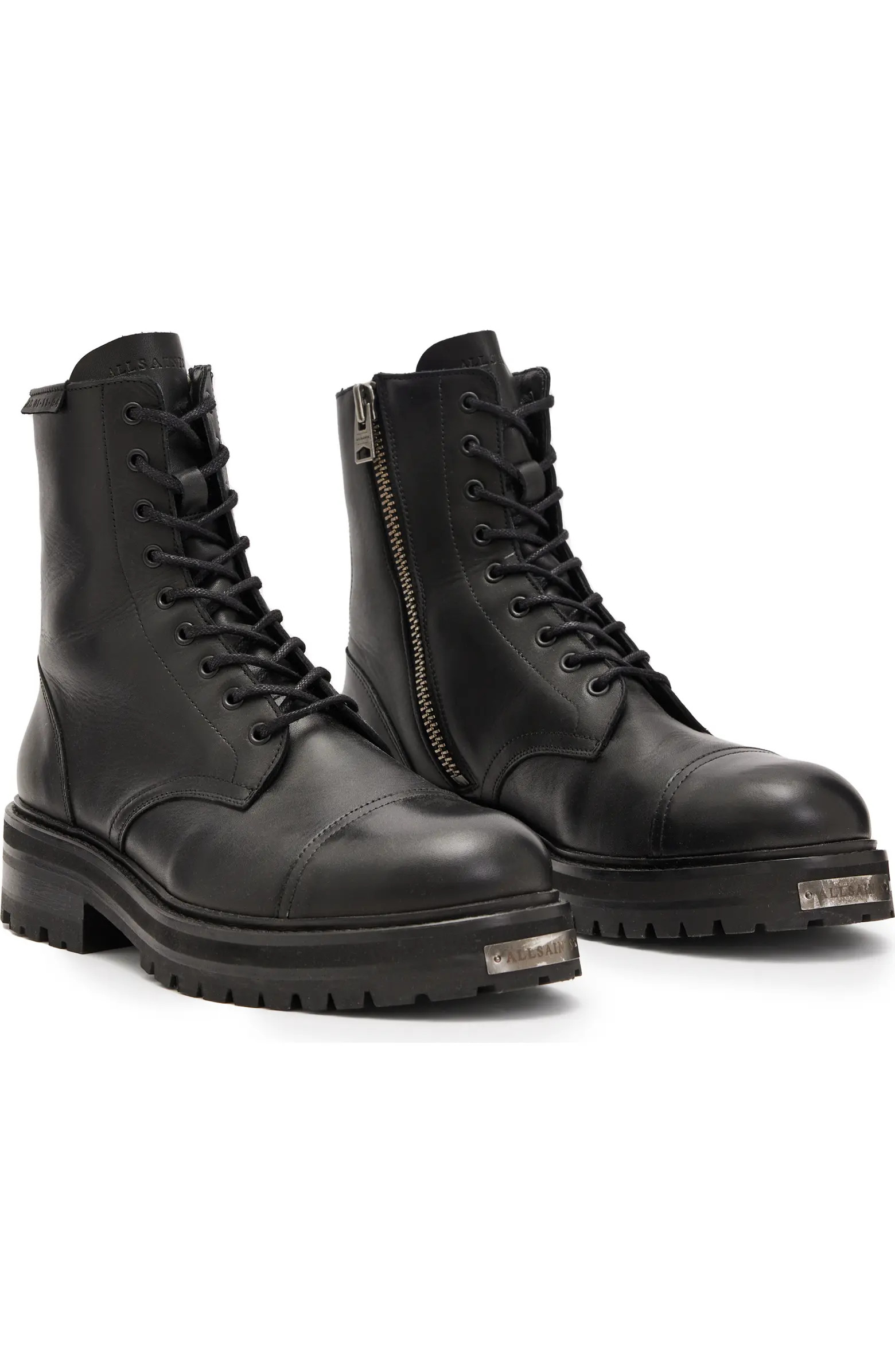 AllSaints Hank Lugged Zip Boot (Men) | Nordstrom | Nordstrom