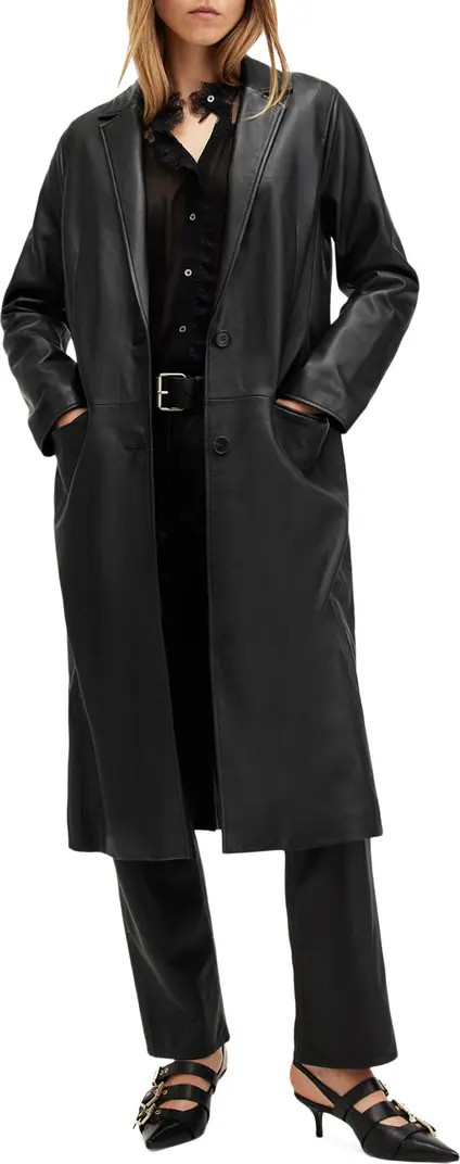 Aire Leather Coat | Nordstrom