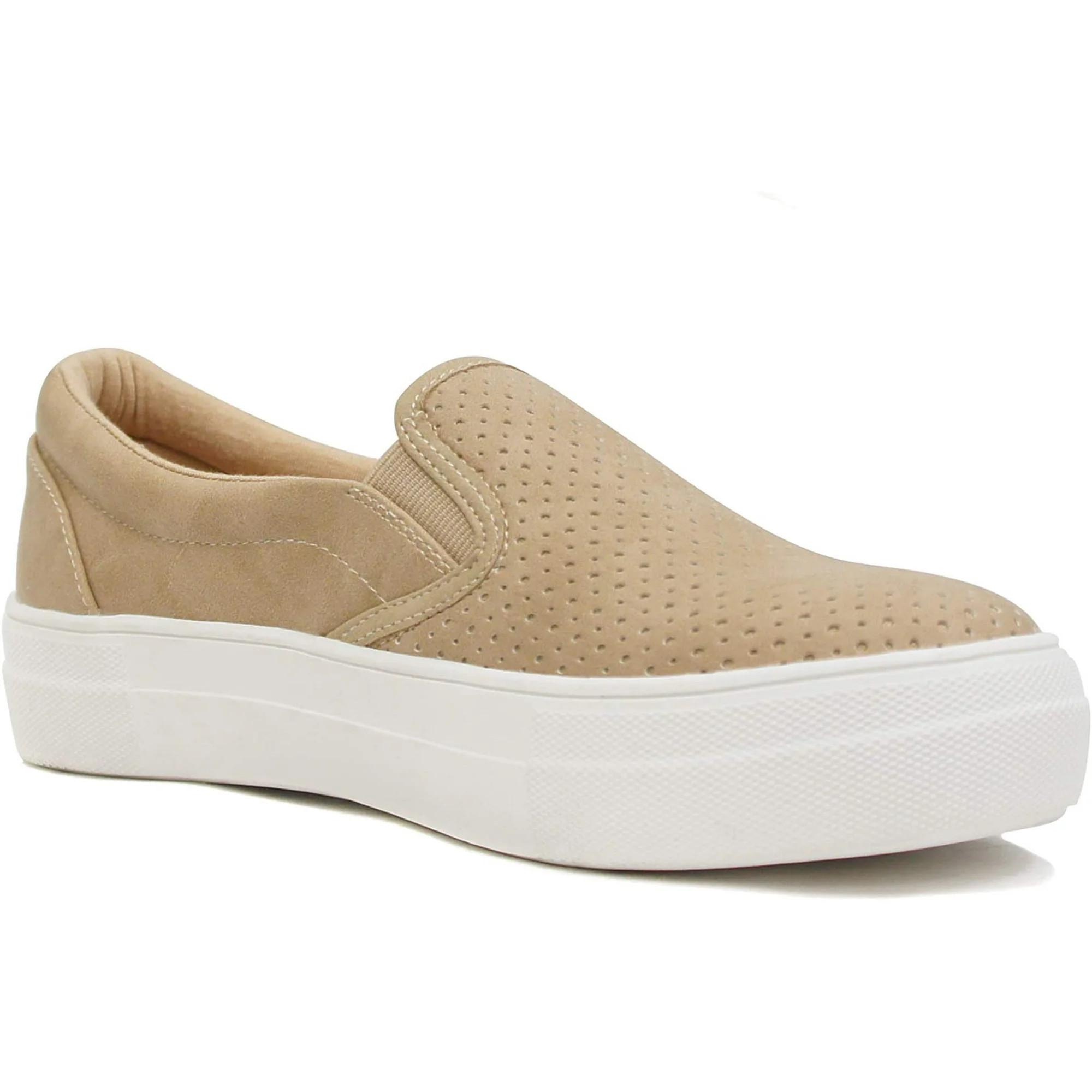 Soda Flat Women Shoes Slip On Loafers Casual Sneakers Memory Foam Insoles Hidden Platform / Flatf... | Walmart (US)