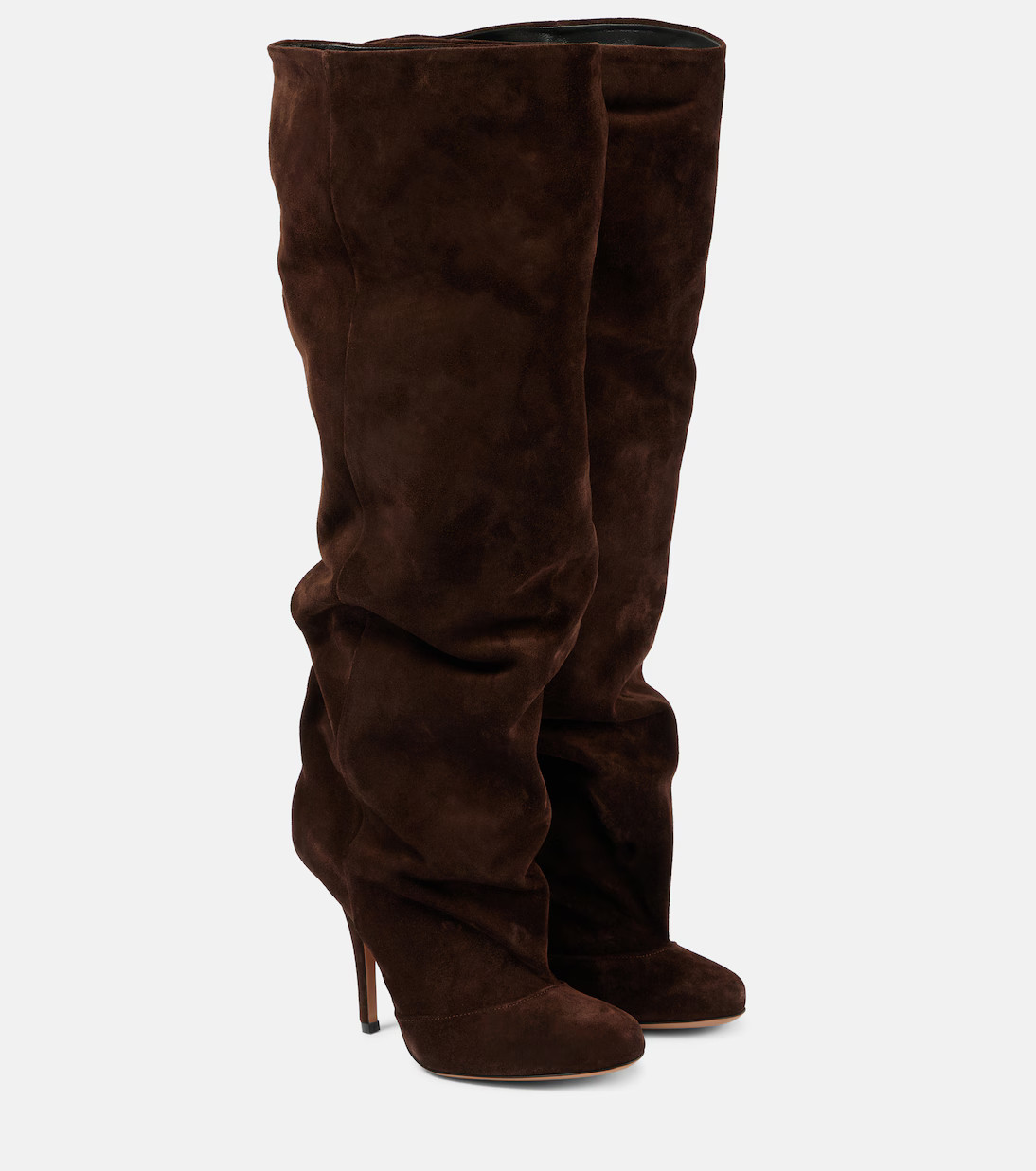 Esther 105 suede knee-high boots | Mytheresa (UK)