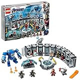 LEGO Marvel Avengers Iron Man Hall of Armor 76125 Building Kit Marvel Tony Stark Iron Man Suit Ac... | Amazon (US)