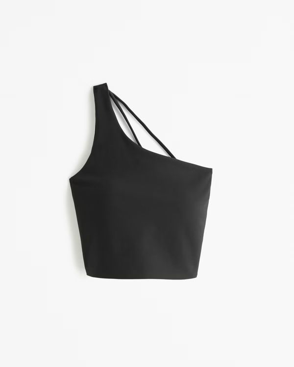 YPB sculptLUX One-Shoulder Strappy-Back Slim Tank | Abercrombie & Fitch (US)