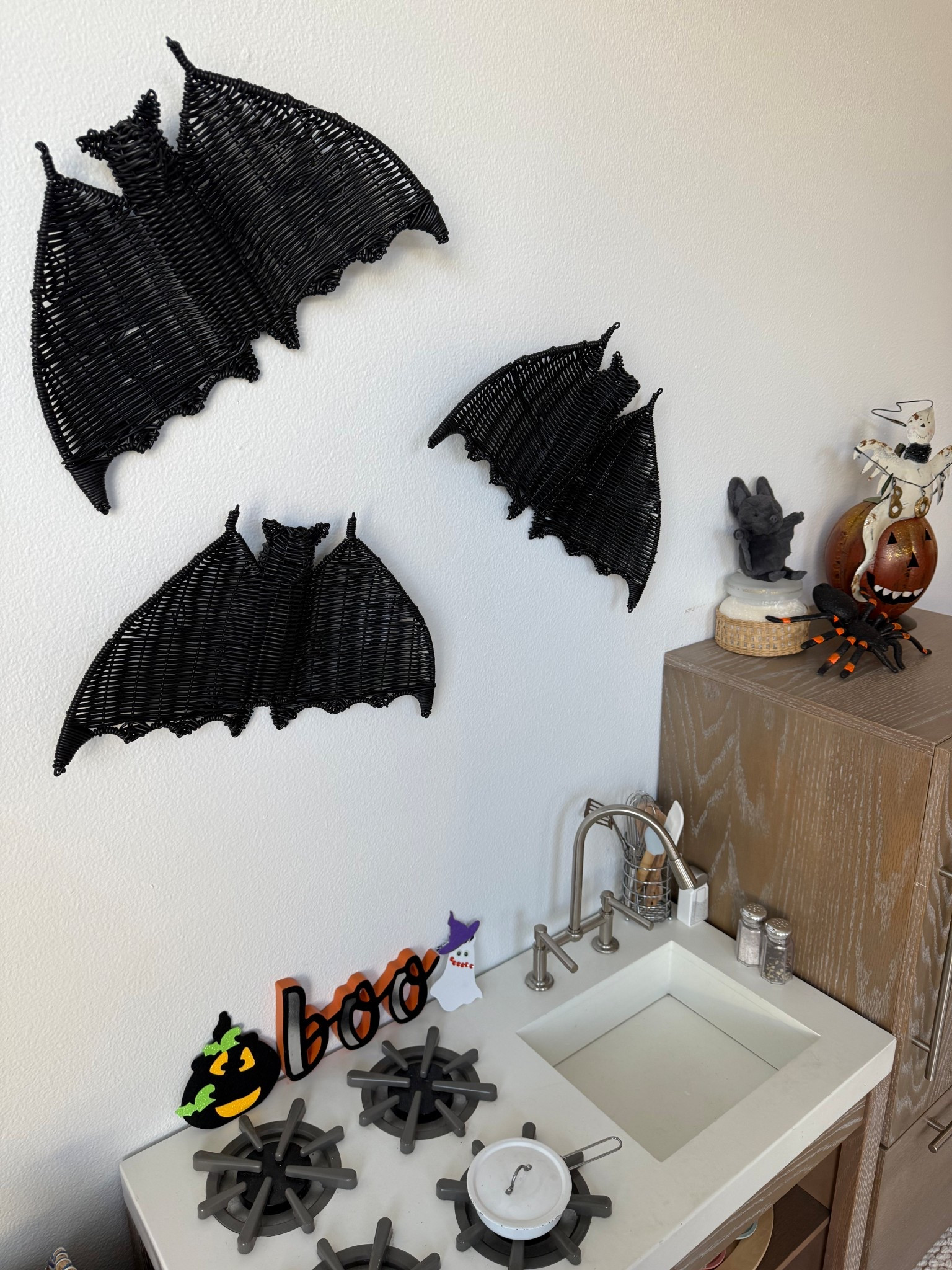 Walmart rattan bat dupes! 🦇 $13 vs. Anthros $70 ones! Linked both options  

#LTKHalloween #LTKSeasonal #LTKTall