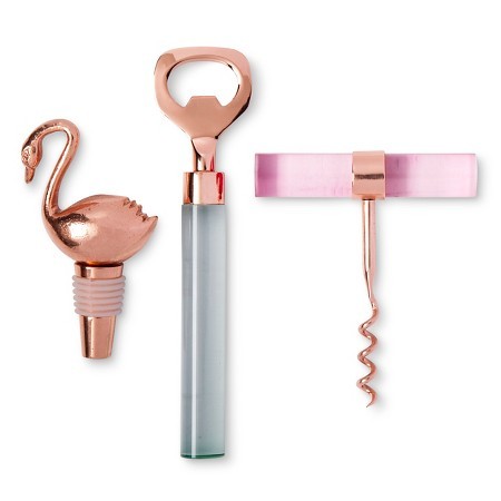 Oh Joy! Pink Ombre and Rose Gold Barware Set | Target