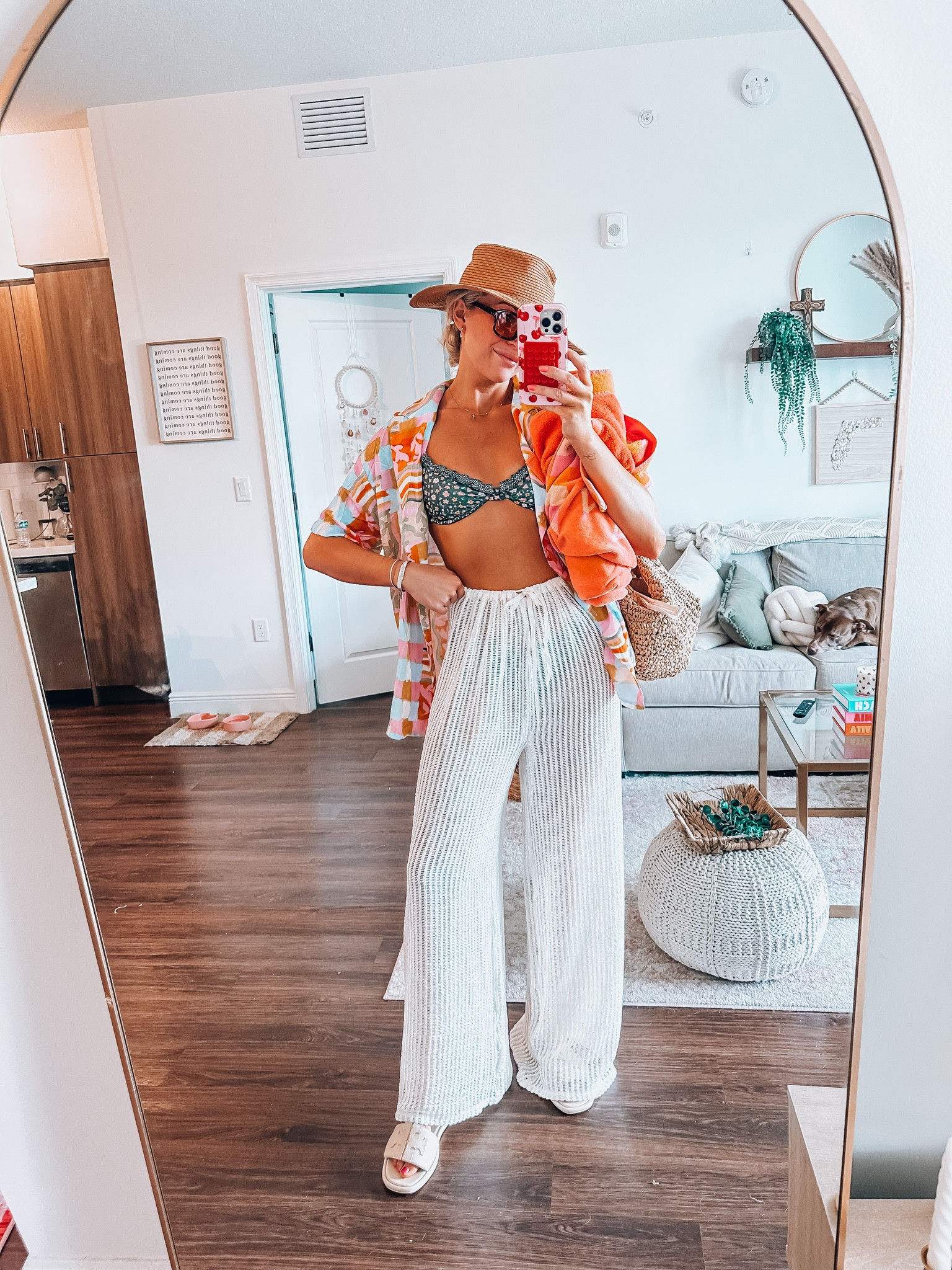 I’m 5’9” 130lb wearing a size 6 in the pants and 4 in the button up top. 


#LTKSwim #LTKTravel