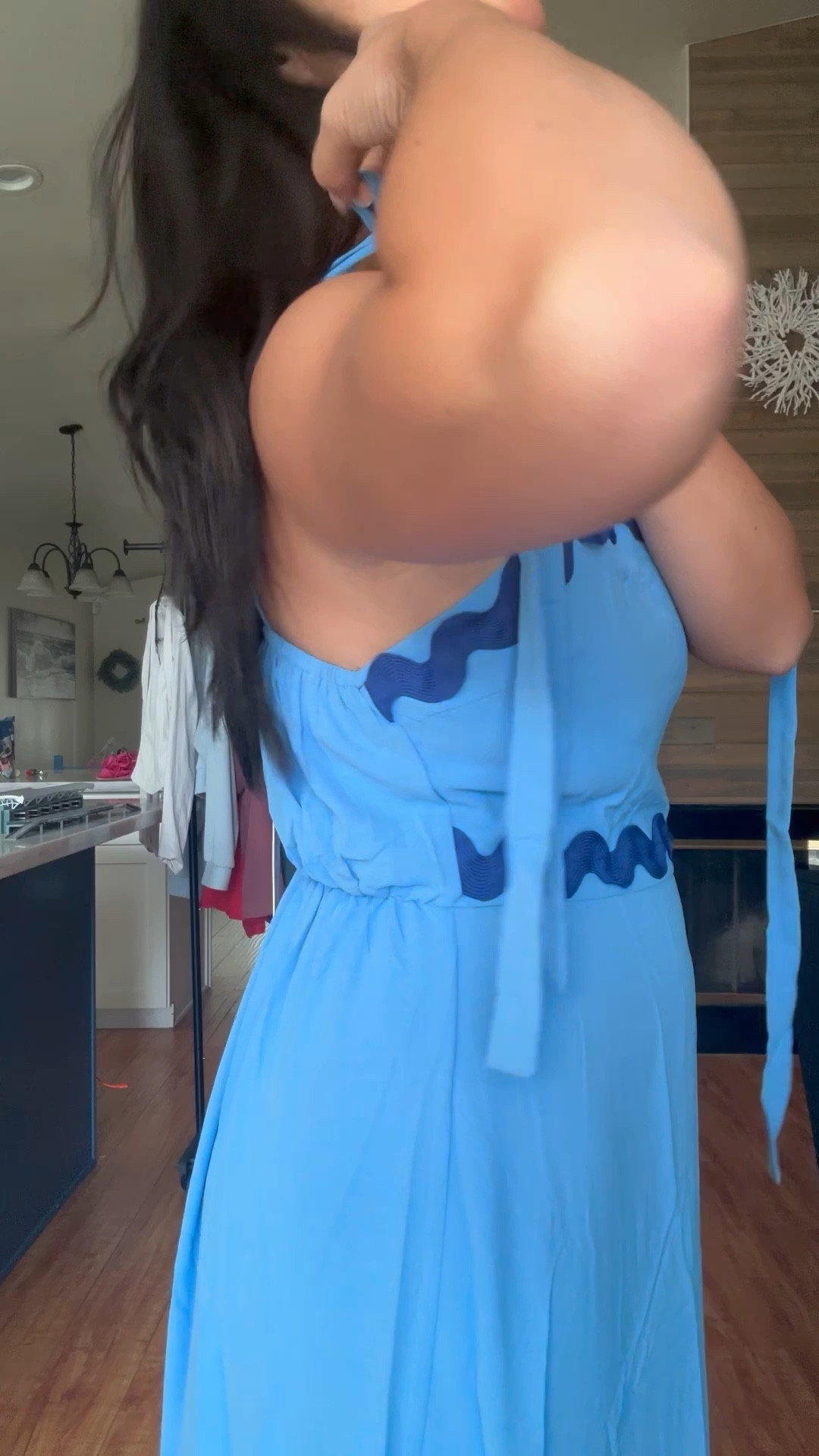 Tie shoulder maxi dress

#LTKOver40 #LTKPlusSize #LTKMidsize