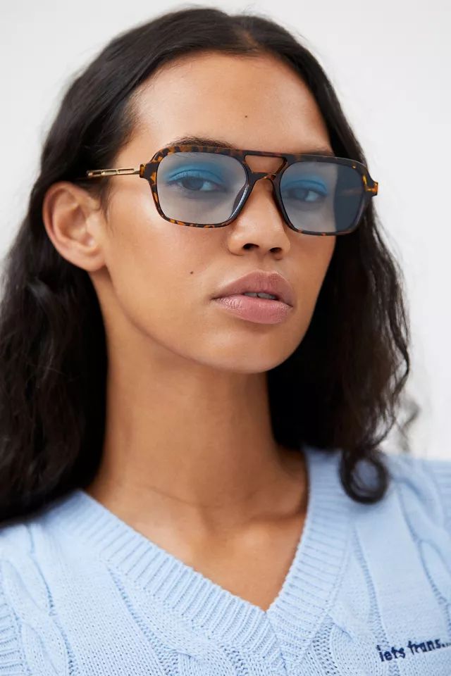 Harley Square Aviator Sunglasses | Urban Outfitters (US and RoW)