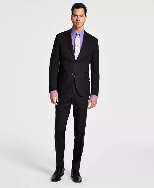 Men's Ready Flex Slim-Fit Suit | Macy's