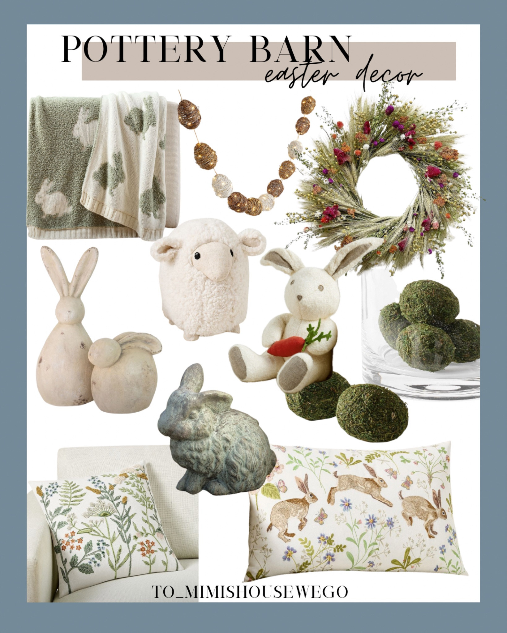 Who doesn’t need a bunny pillow on their couch this Easter holiday? 

#LTKFamily #LTKSeasonal #LTKHome