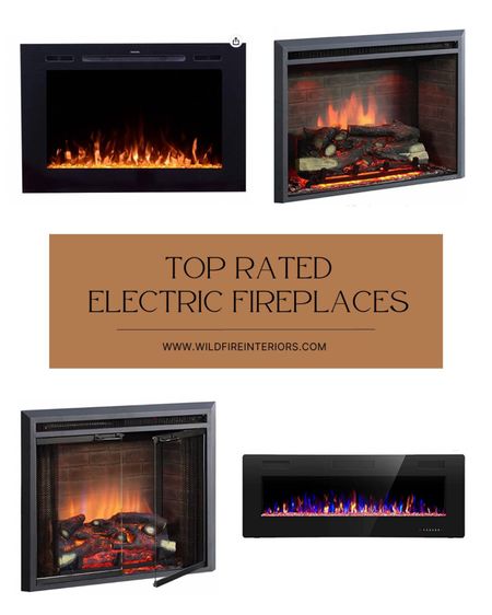I love electric fireplaces. Not only are they budget friendly, they’re also super convenient. Just hit a button and you have an instant fire (with or without heat). And since there’s no ventilation required, you can easily add them to any space in your home. I’ve owned the top two pictured fireplaces and both are fantastic. 

#LTKhome