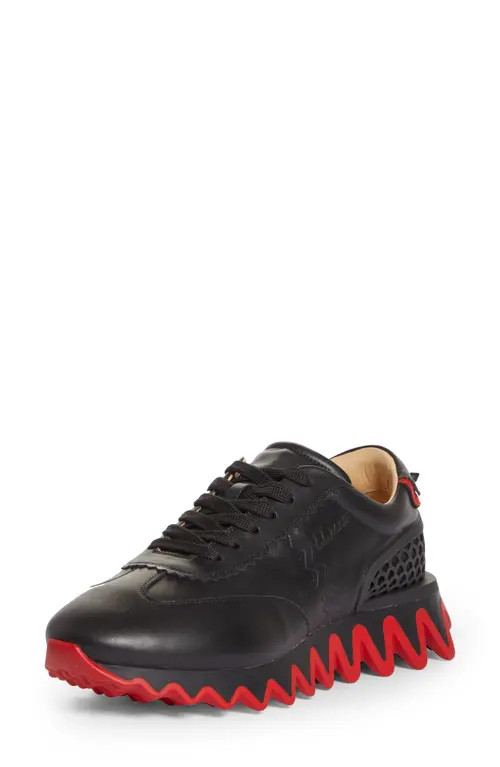 Christian Louboutin Loubishark Low Top Sneaker in Black at Nordstrom, Size 8Us | Nordstrom