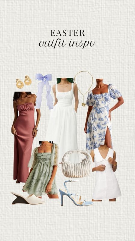 Easter outfit inspo! I just bought the white Reformation dress in the middle!

#LTKstyletip #LTKSeasonal #LTKbeauty