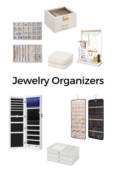 Organizer picks for jewelry! #jewelry #organization