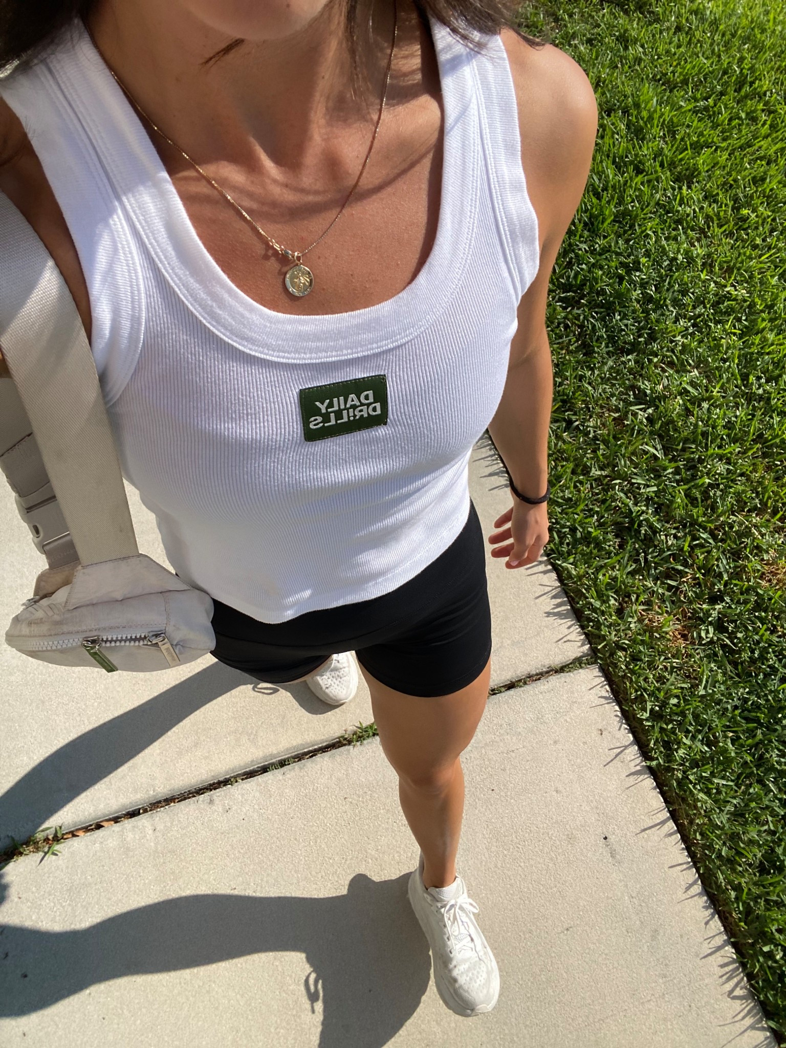 Hot girl walk outfit, daily drills ribbed crop tank, biker shorts, CRZ yoga, amazon fashion 

#LTKFindsUnder50 #LTKStyleTip #LTKActive