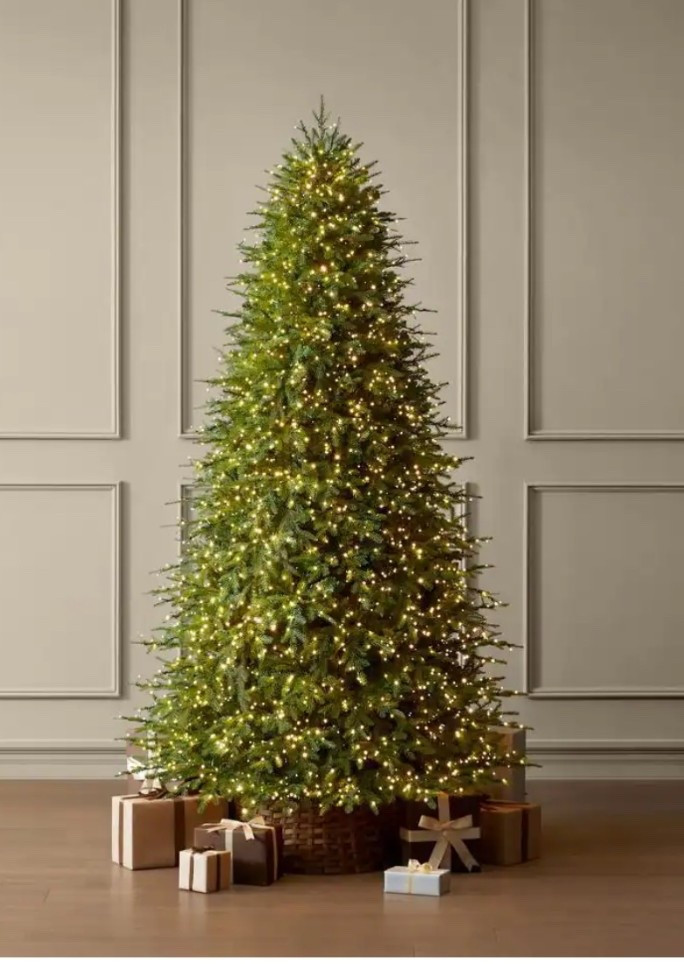 viral home depot tree restocked!! got my 12 footer for the new house and had to set it up just to make sure it would work in my space and ah- so. in. love  

#LTKStyleTip #LTKHome #LTKSeasonal