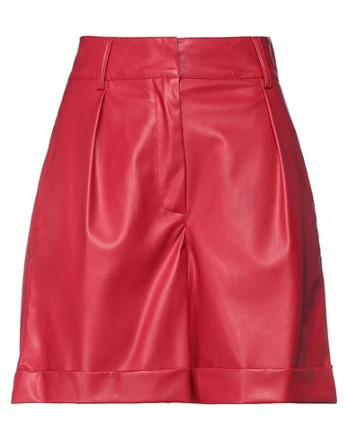 Sfizio Studio Woman Shorts & Bermuda Shorts Red Size 4 Polyurethane, Polyester | YOOX (US)