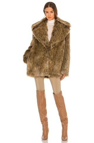 EAVES Knox Jacket in Natural Brown from Revolve.com | Revolve Clothing (Global)