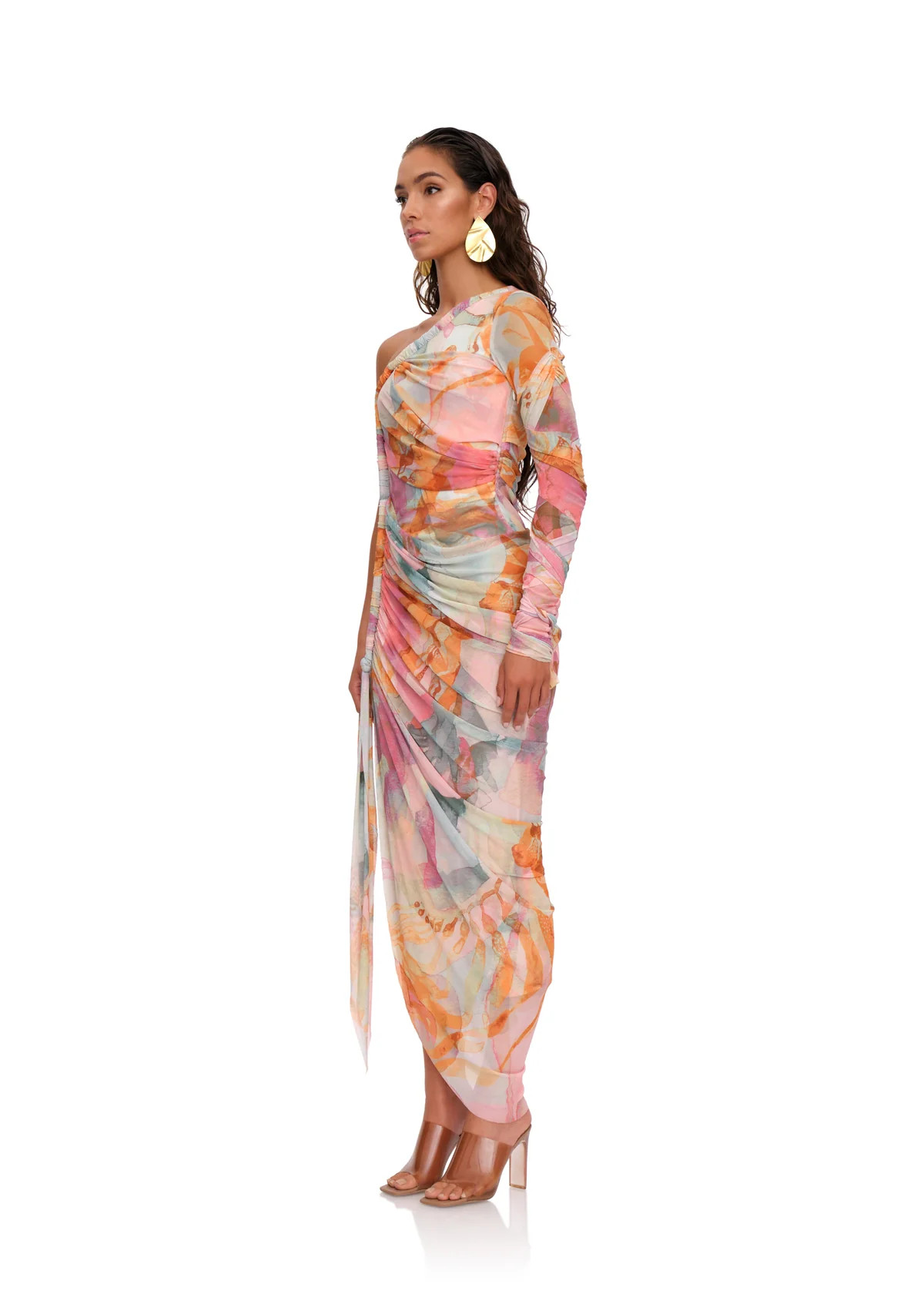TURI MESH DRESS - ZULI | ANDREA IYAMAH