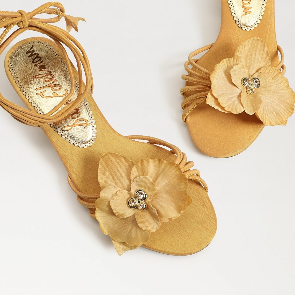 Carla Lace Up Kitten Heel | Sam Edelman