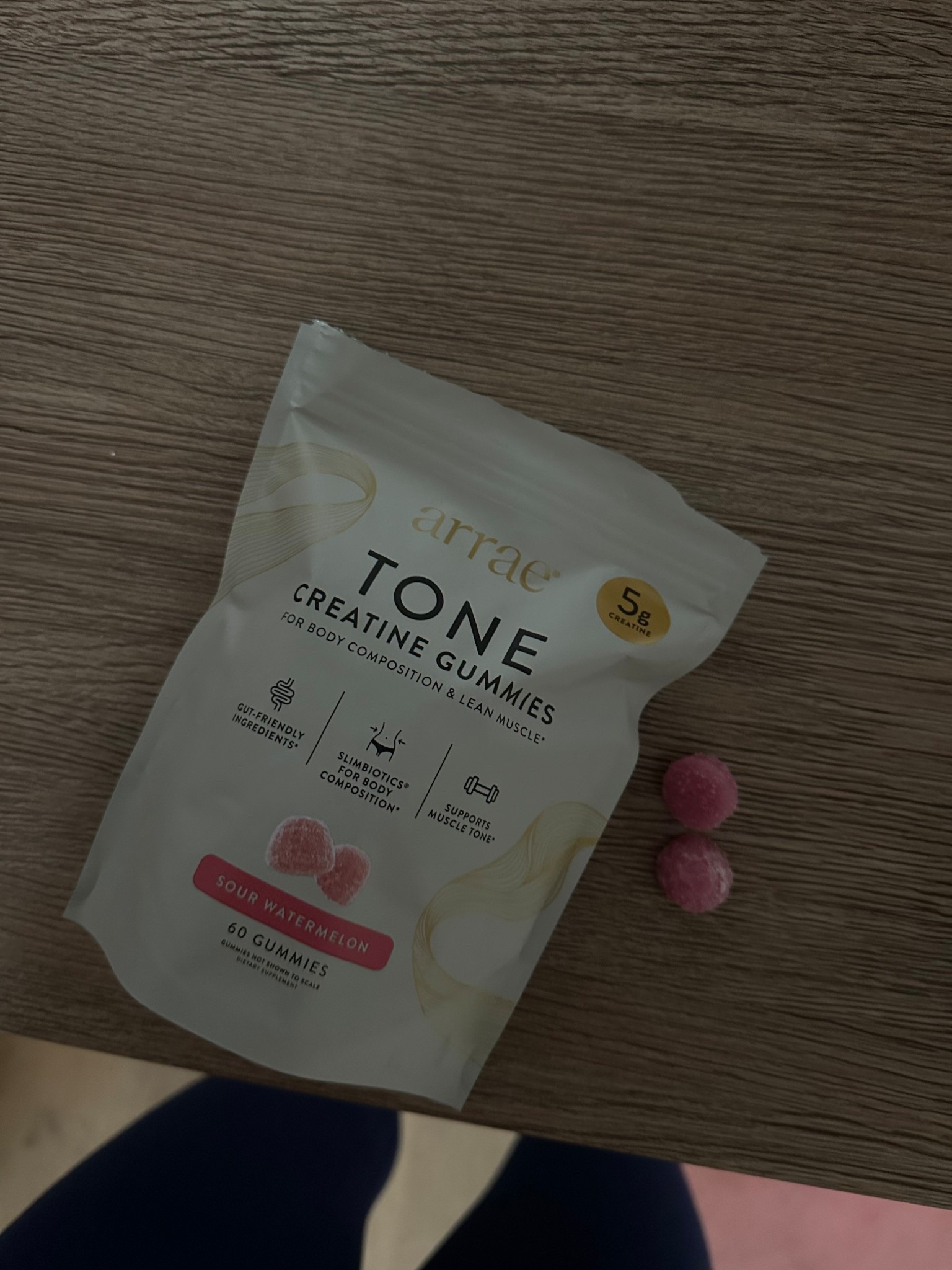 @Arrae code SLOANE. Tone Creatine Gummies
Get toned, lean and defined with creatine gummies designed for women (no bulk or bloating)
Achieve full-body tone from glutes to abs & arms
Build lean muscle while supporting fat loss
Perform better during workouts and get results faster
Recover faster and reduce muscle soreness
Easy to fit into your routine, delicious and effective

#LTKfoodie #LTKfitnessgoals #LTKActive