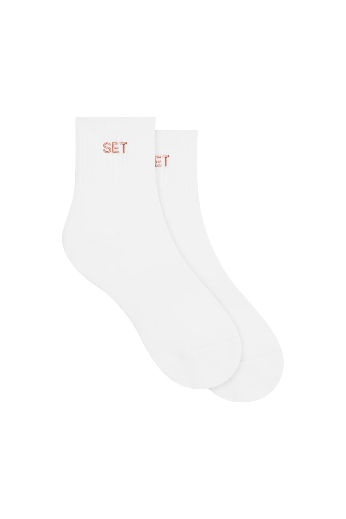 SET SHORTY SOCKS - WHITE/EMBER | SET Active