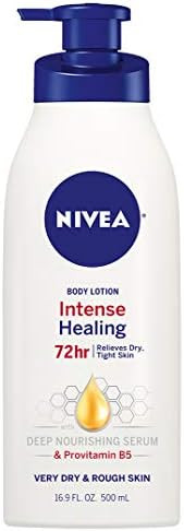 NIVEA Intense Healing Body Lotion, 72 Hour Moisture for Dry to Very Dry Skin, 16.9 Fl Oz Pump Bot... | Amazon (US)