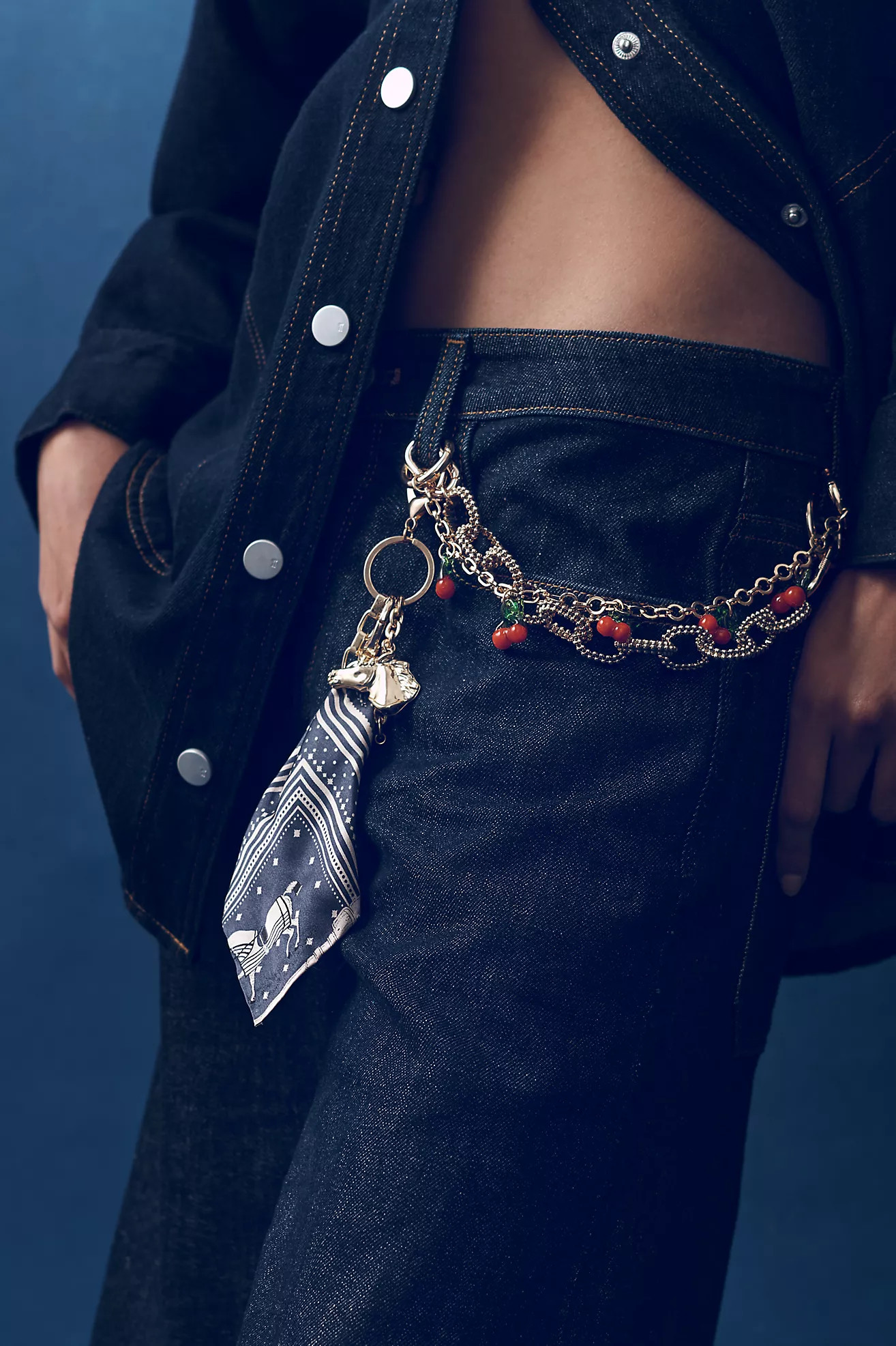 Chain Link Bag Charm | Anthropologie (US)