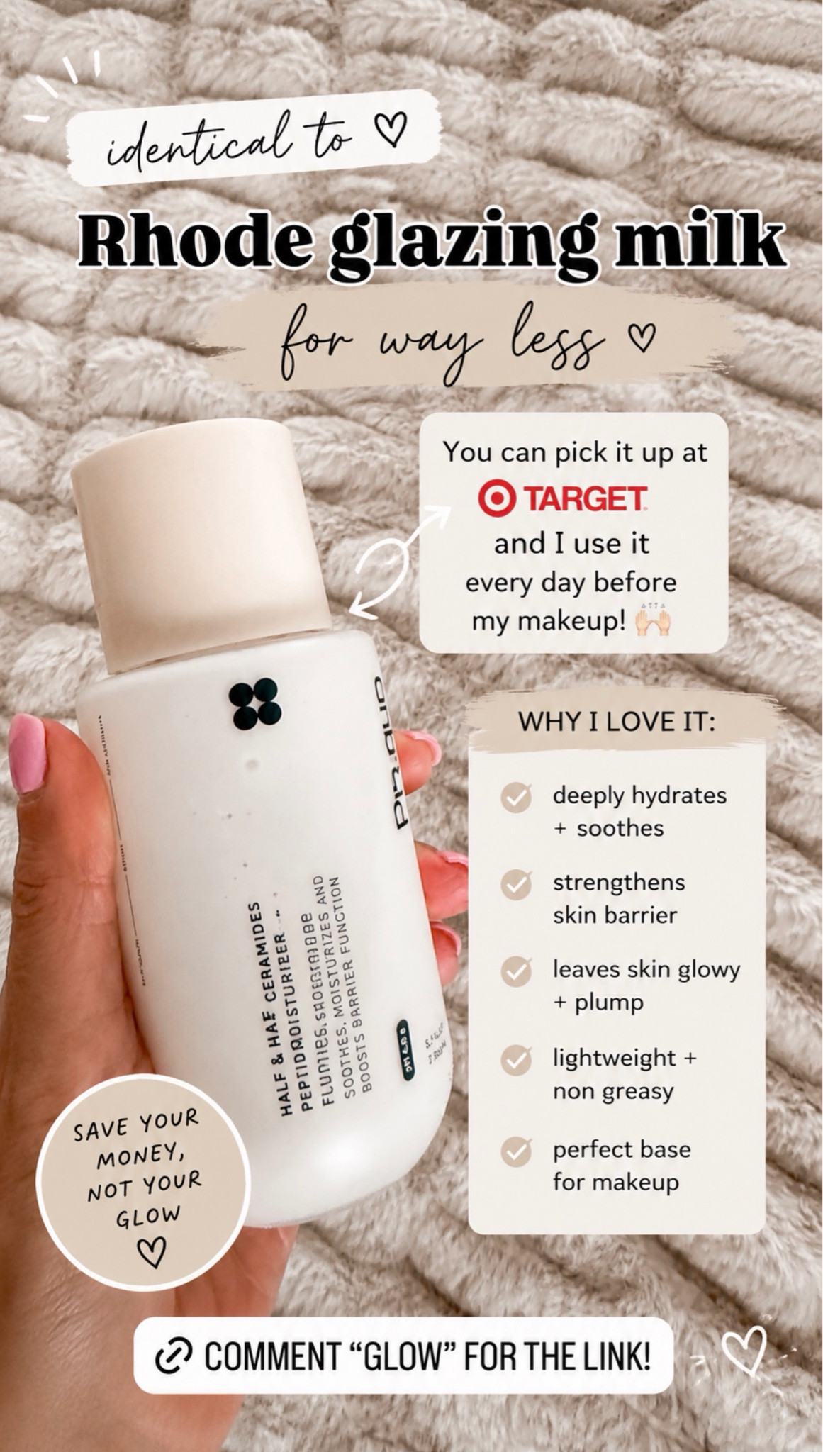 Everyday before makeup. A rhode glazing milk dupe. So good!

#LTKOver40 #LTKBeauty