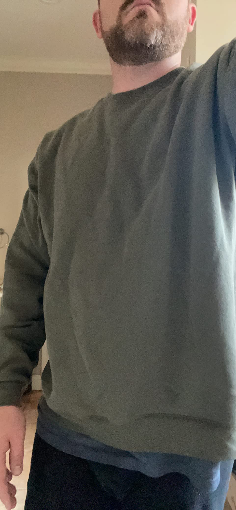 Hanes Men's EcoSmart Sweatshirt | Amazon (US)