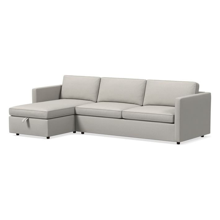 Harris 2-Piece Chaise Sectional w/ Storage (101"–111") | West Elm (US)