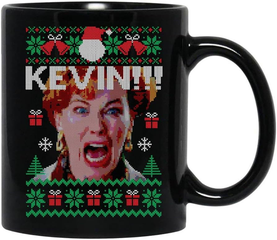 Kevin Black Coffee Mug, Gift Coffee Mug | Amazon (US)