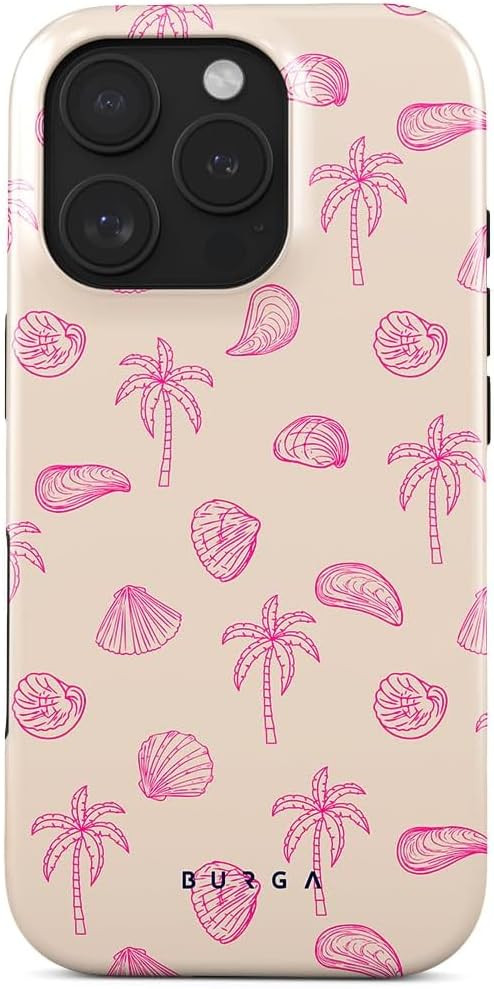 BURGA Phone Case for iPhone 16 Pro Max - Cute, Trendy, Aesthetic, Pattern Phone Cover, Hard Shell... | Amazon (US)