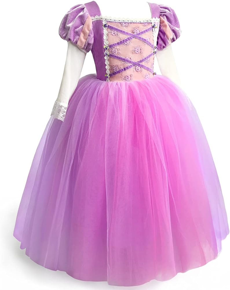 Belle Princess Dresses for Girls Belle Costume for Girls Cosplay Halloween Party | Amazon (CA)