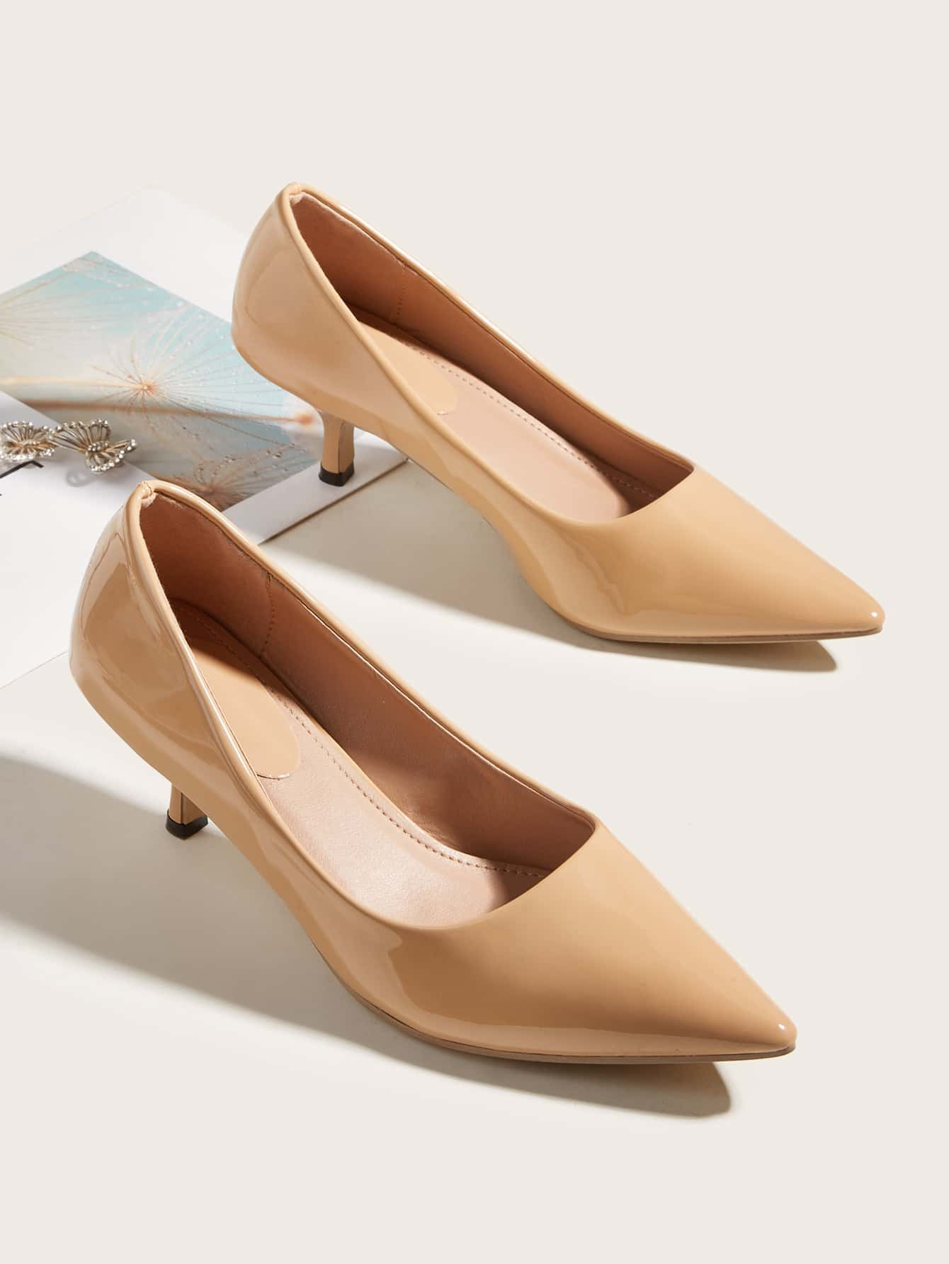 Minimalist Stiletto Court Heels | SHEIN