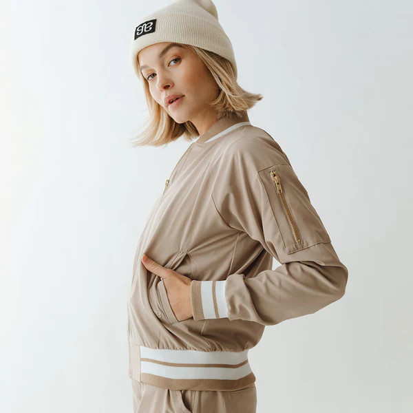 Cobblestone Bomber Jacket | Albion Fit