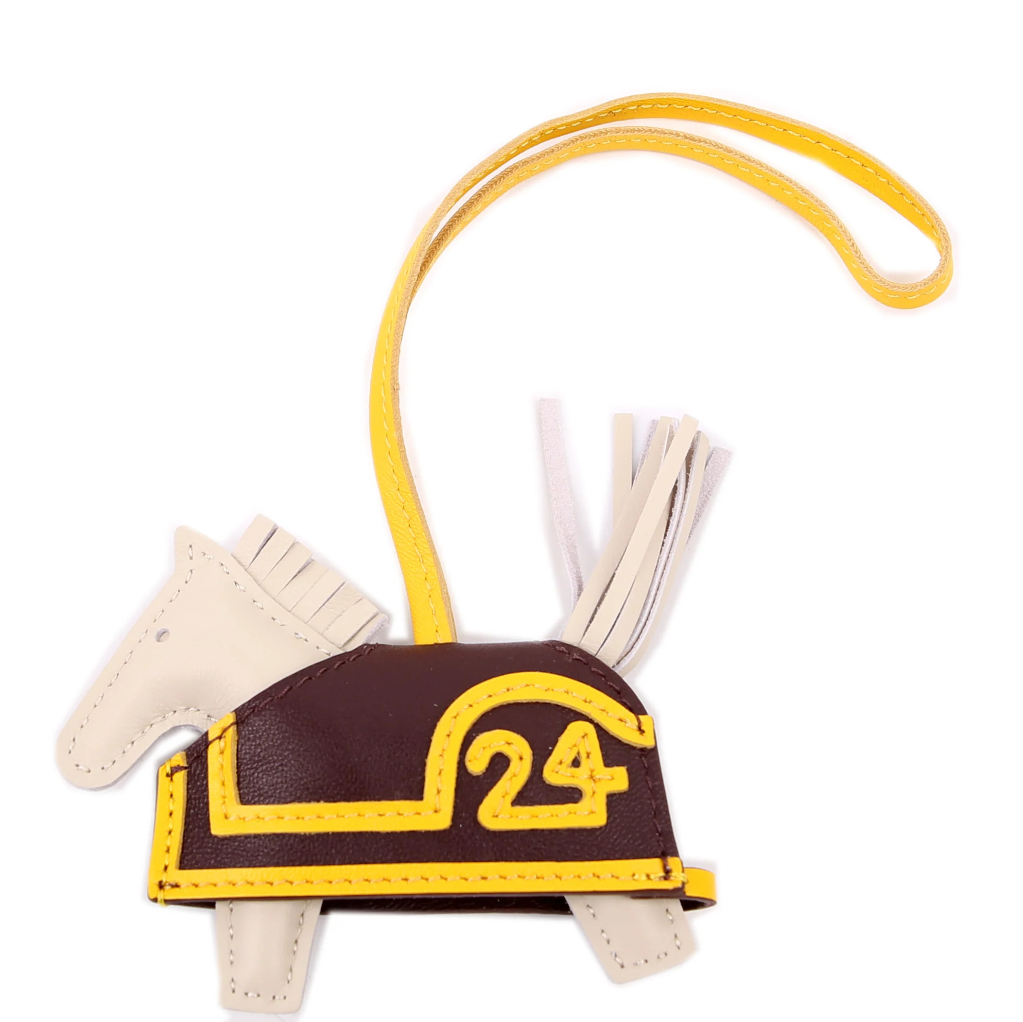 Rodeo Robeo 24 PM Charm Brown/Yellow | Keeks Designer Handbags
