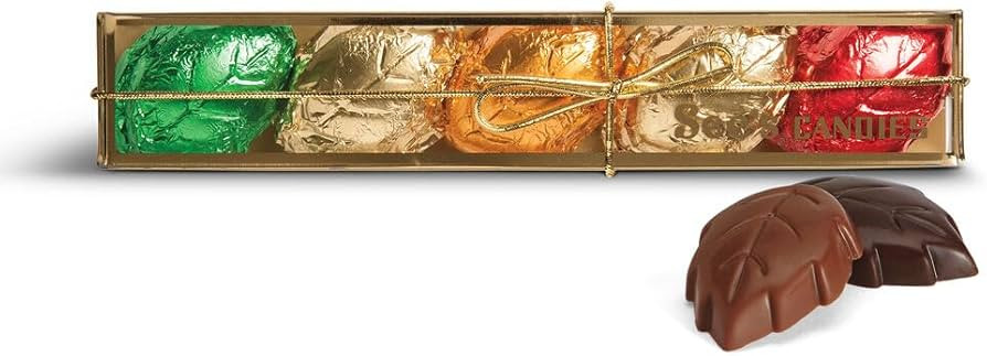 See's Candies 3.7 oz Fall Chocolate Leaves | Amazon (US)