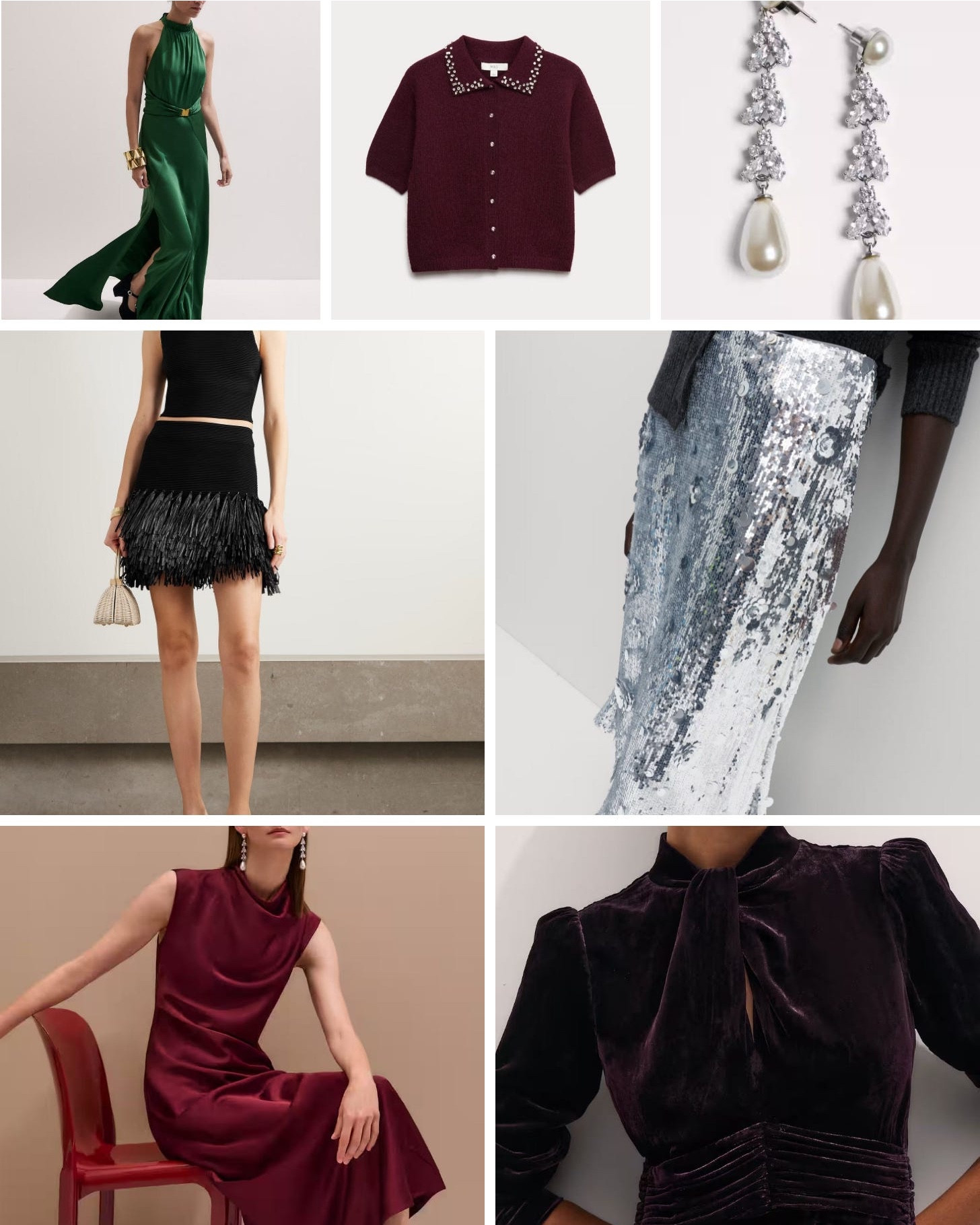 INSPIRE - PARTY TIME  
The silly season is almost upon us, whether feasting or dancing, or just dashing in & out, add sparkly embellishment to get you in the mood. 
www.the-seedling.com 

#LTKpartywear #LTKstyletip #LTKfestive