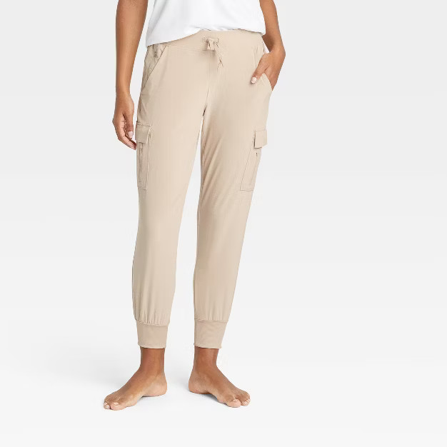 Women's Stretch Woven Cargo Pants - All in Motion™ | Target