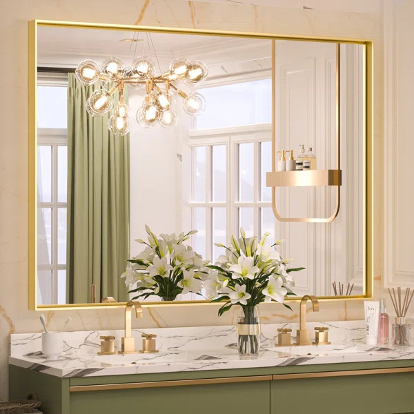 Stemn Bathroom Vanity Mirror Decorative Wall Mirror Accent Mirror | Wayfair North America