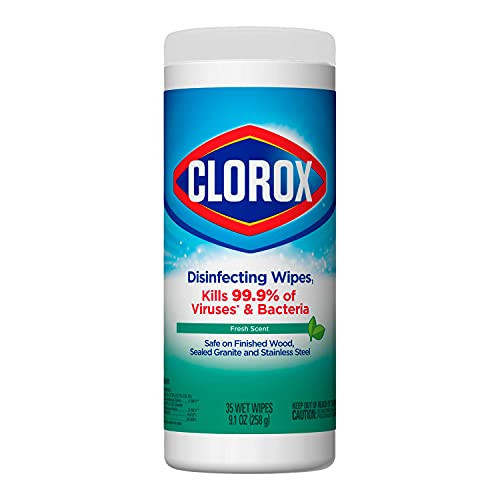 Clorox Disinfecting Wipes, Fresh Scent, 35-ct | Amazon (US)