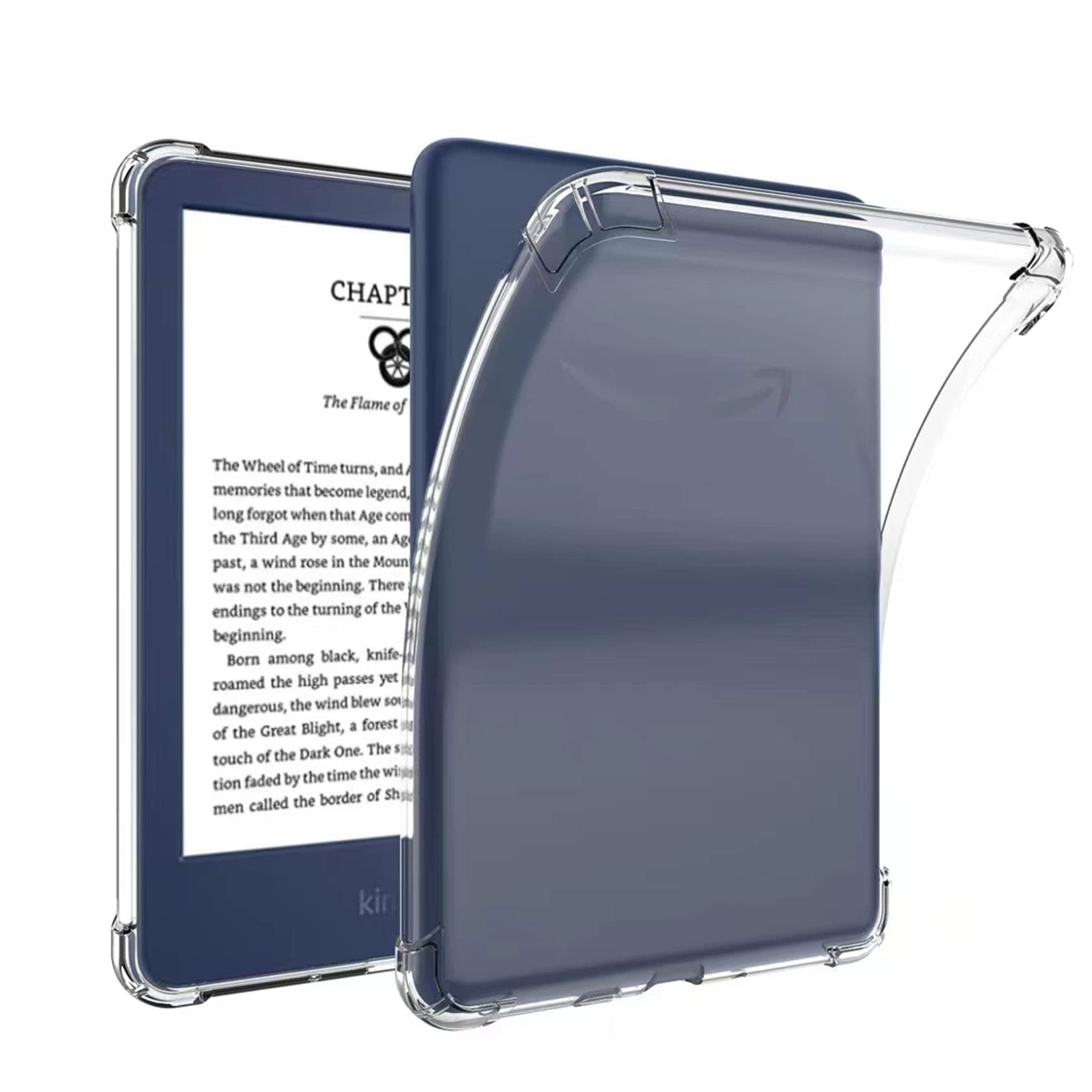 Clear Case for 6" Kindle 12th/11th Generation 2024/2022, [Reinforced Corners] Transparent Thin Sl... | Amazon (US)