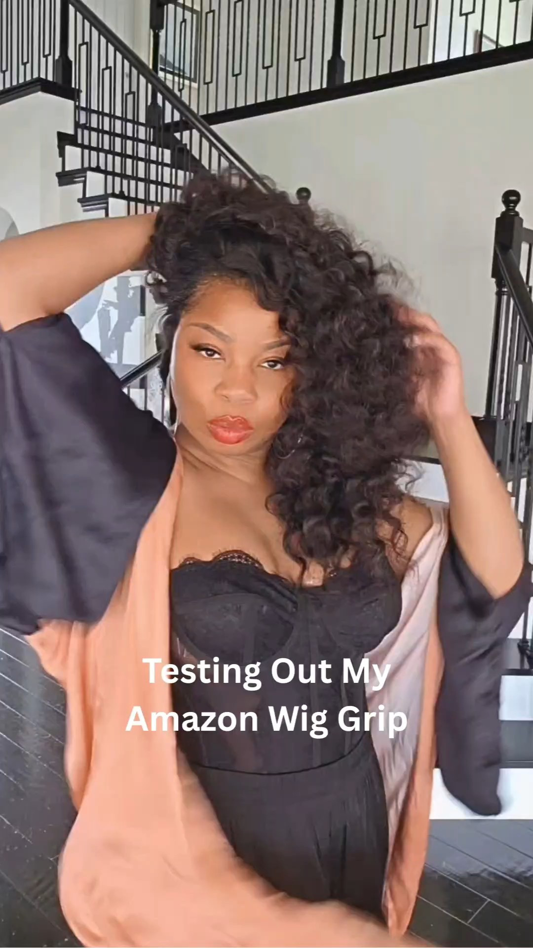 Because I wear my wigs behind my hairline and they aren't sewn down I need that extra layer of protection  and this wig grip that I found on Amazon really helps with slippage. Especially during these hot summer months when sweat is also a factor.

#LTKmorningroutine #LTKBeauty #LTKOver40