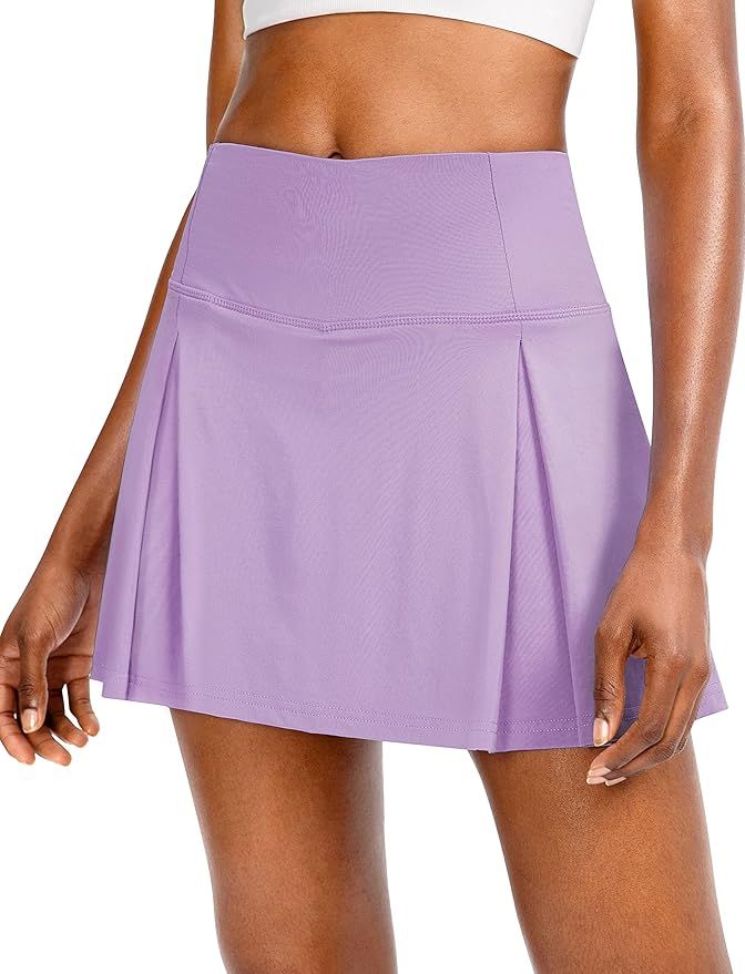 Viodia Women's Pleated Tennis Skirts with Pockets High Waisted Golf Skorts Skirt for Women Athlet... | Amazon (US)