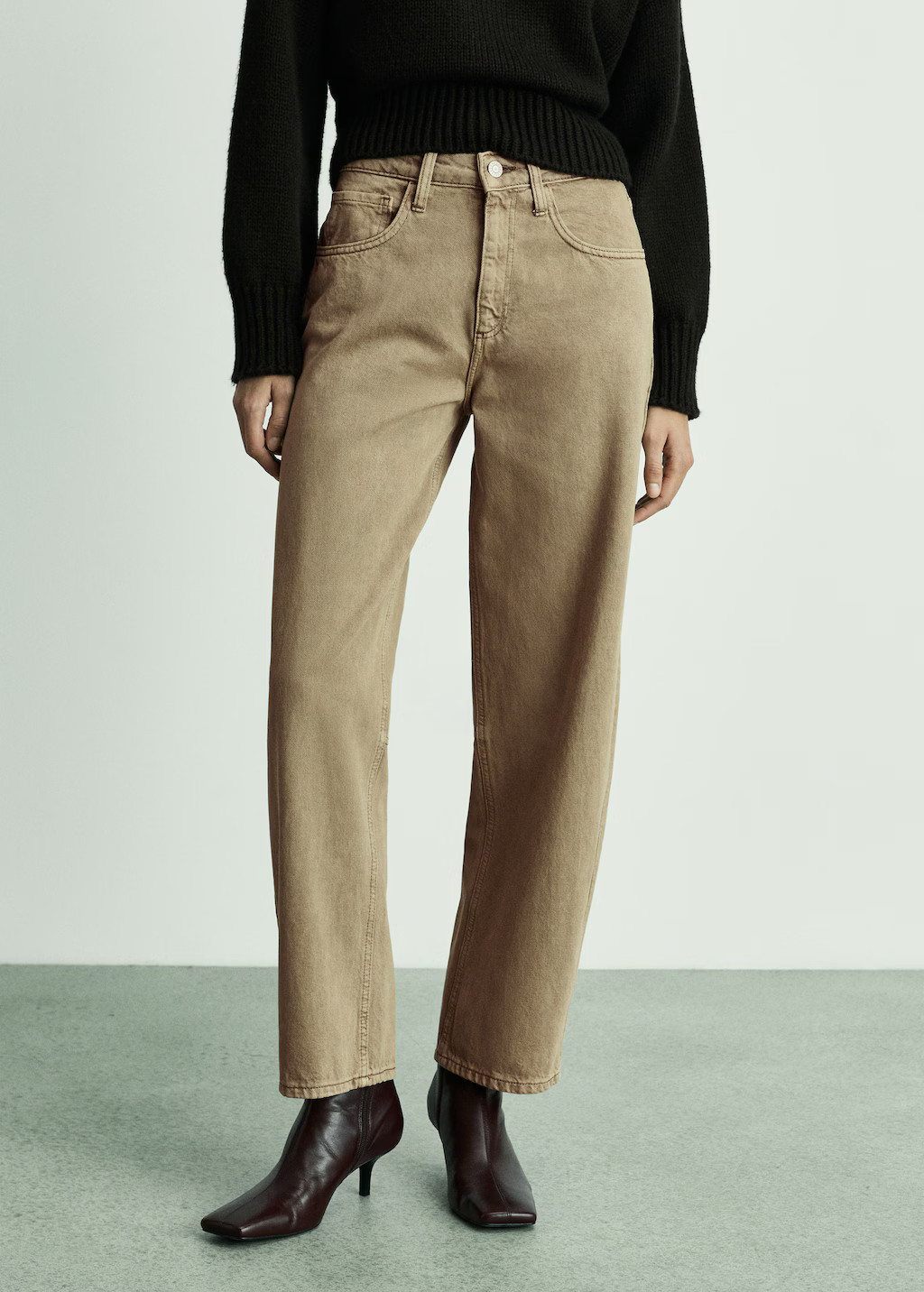 High-waist balloon jeans - Women | MANGO USA | Mango (US/MX/AU)