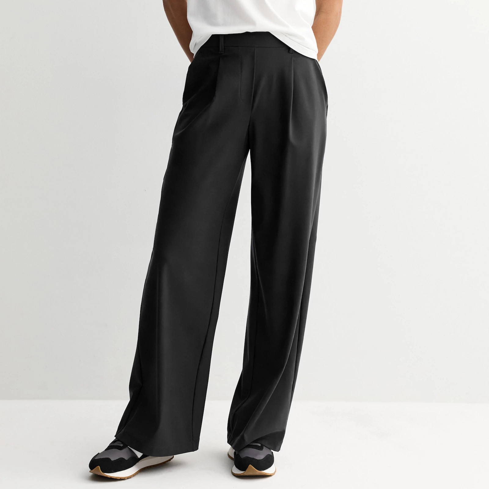 Women's FLX Pull-On Tricot Trousers, Size: Medium Long, Mineral Black | Kohl's
