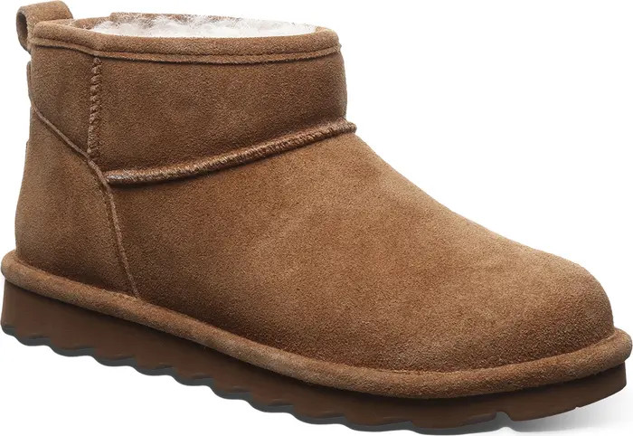 Shorty Genuine Shearling Lined Bootie (Women) | Nordstrom Rack